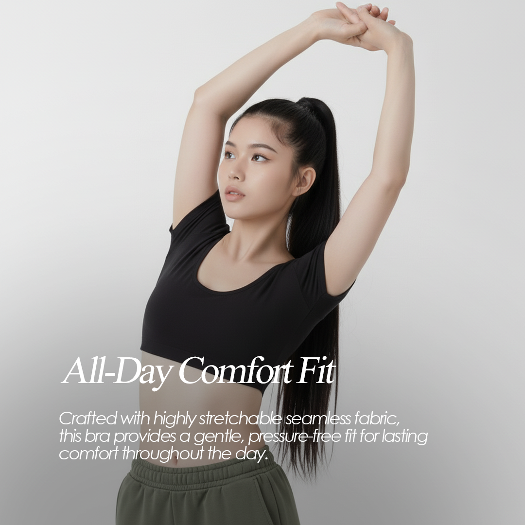 linebloom shoulder pad bra